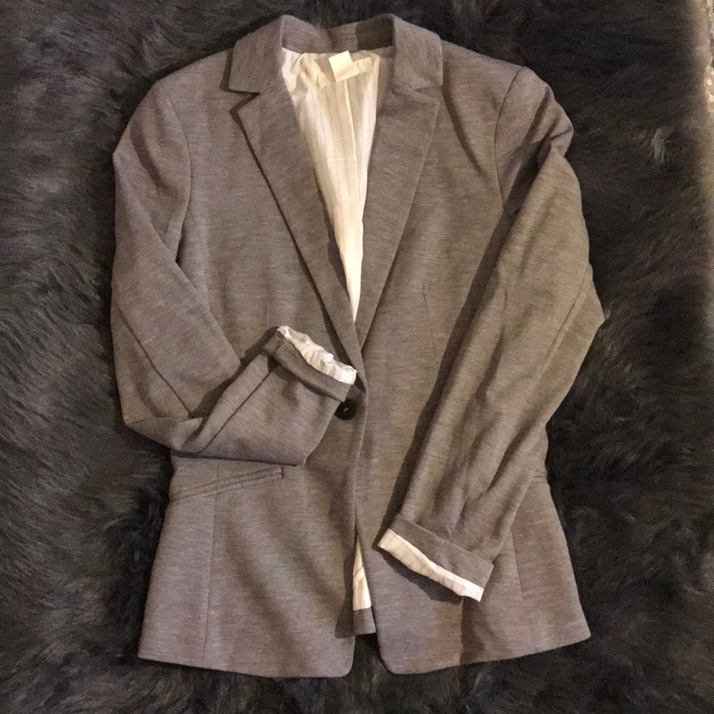 Gray Blazer